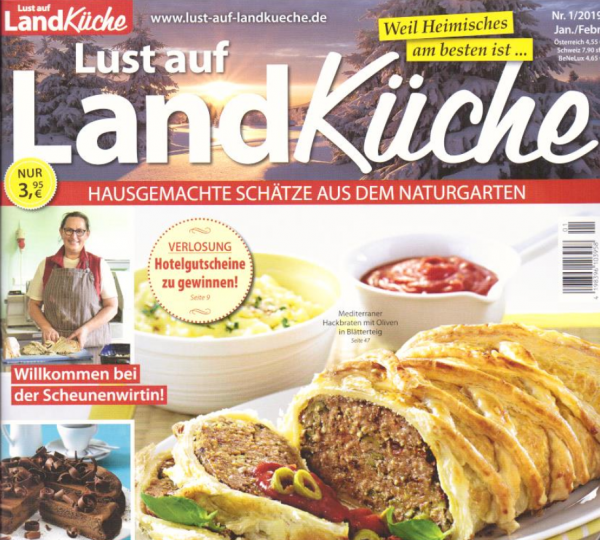 Titelblatt Landküche - Artikel vom 01.01.2019