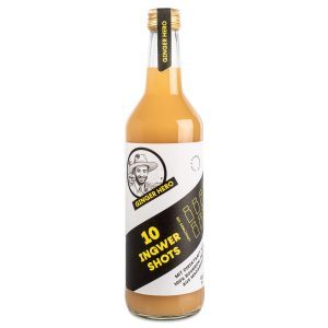 Flasche Bio-Ingwer-Shot mit Apfelsaft, 500 ml